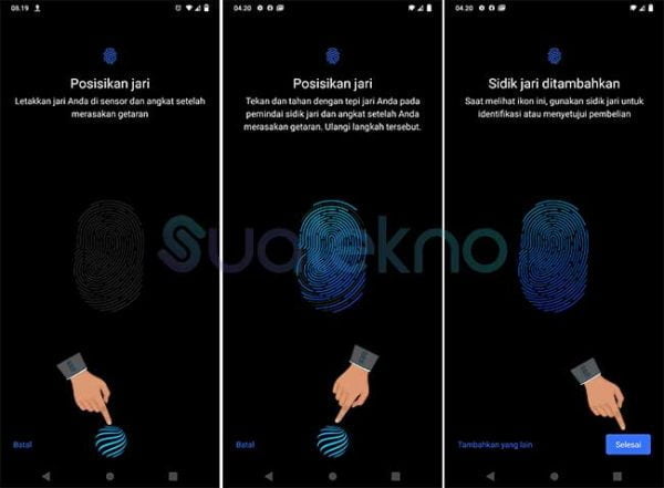 Cara Mengaktifkan Sidik Jari HP Vivo Sebagai Kunci Layar Suatekno