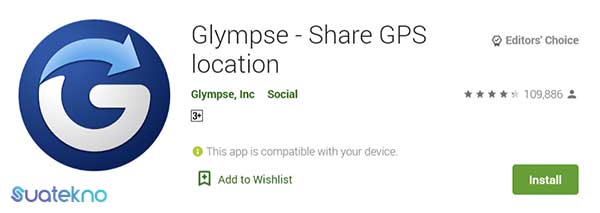 Glympse - Aplikasi Untuk Melacak Lokasi Seseorang Tanpa Diketahui di HP Android dan iOS