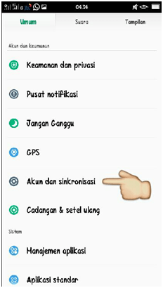 keluar akun gmail tertentu di Android keluar akun gmail tertentu di Android
