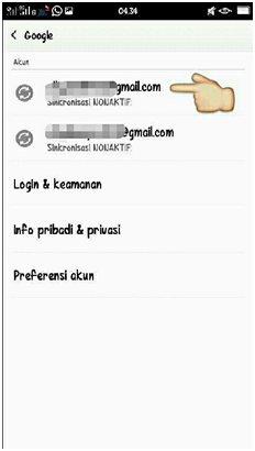 keluar akun gmail tertentu di Android keluar akun gmail tertentu di Android