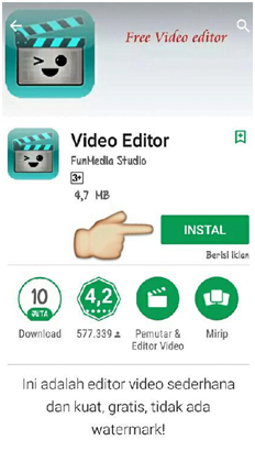 Cara Memotong Video Melalui Video Editor di Android