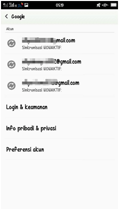 cara menambahkan akun gmail baru di hp