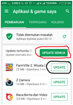 Cara Super Cepat Update Aplikasi Di Android