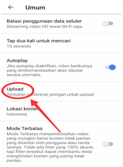 upload Youtube video from android