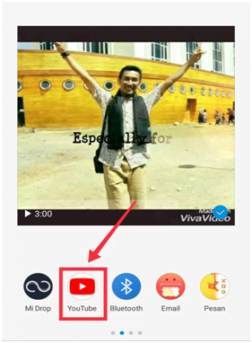 upload Youtube video from android