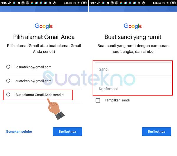 Cara Membuat Akun Google di HP Android