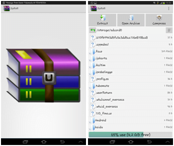 Ekstract File ZIP dan RAR di Android