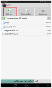 Ekstract File ZIP dan RAR di Android