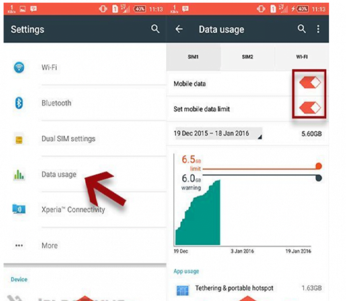 Cara hemat kuota internet saat hotspot di HP