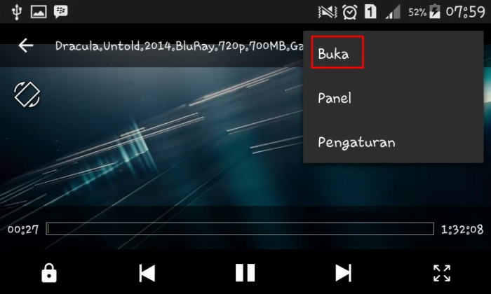 nonton di hp menggunakan subtitle bahasa Indonesia
