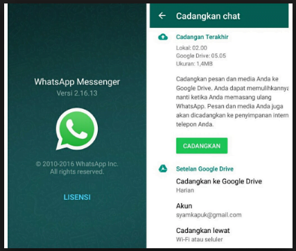 Mengembalikan Chat/pesan WhatsApp yang dihapus