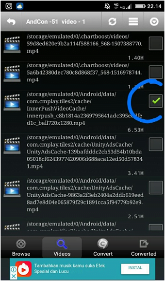 Cara kompres ukuran video di Android