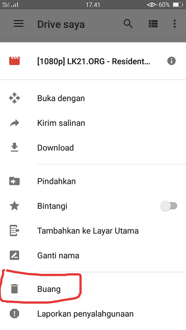 mengatasi storage google drive penuh