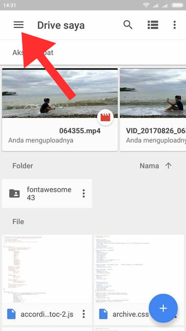 mengatasi penyimpanan google drive penuh/limit