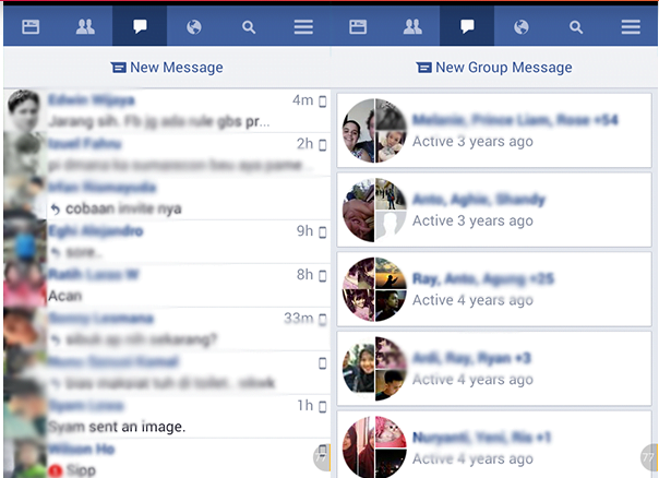 baca pesan Facebook tanpa aplikasi Messenger