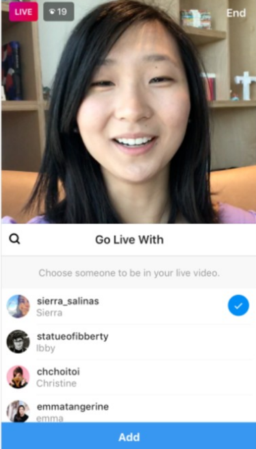 Cara live Instagram berdua bersama teman