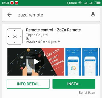 cara menjadikan hp Android sebagai remote control