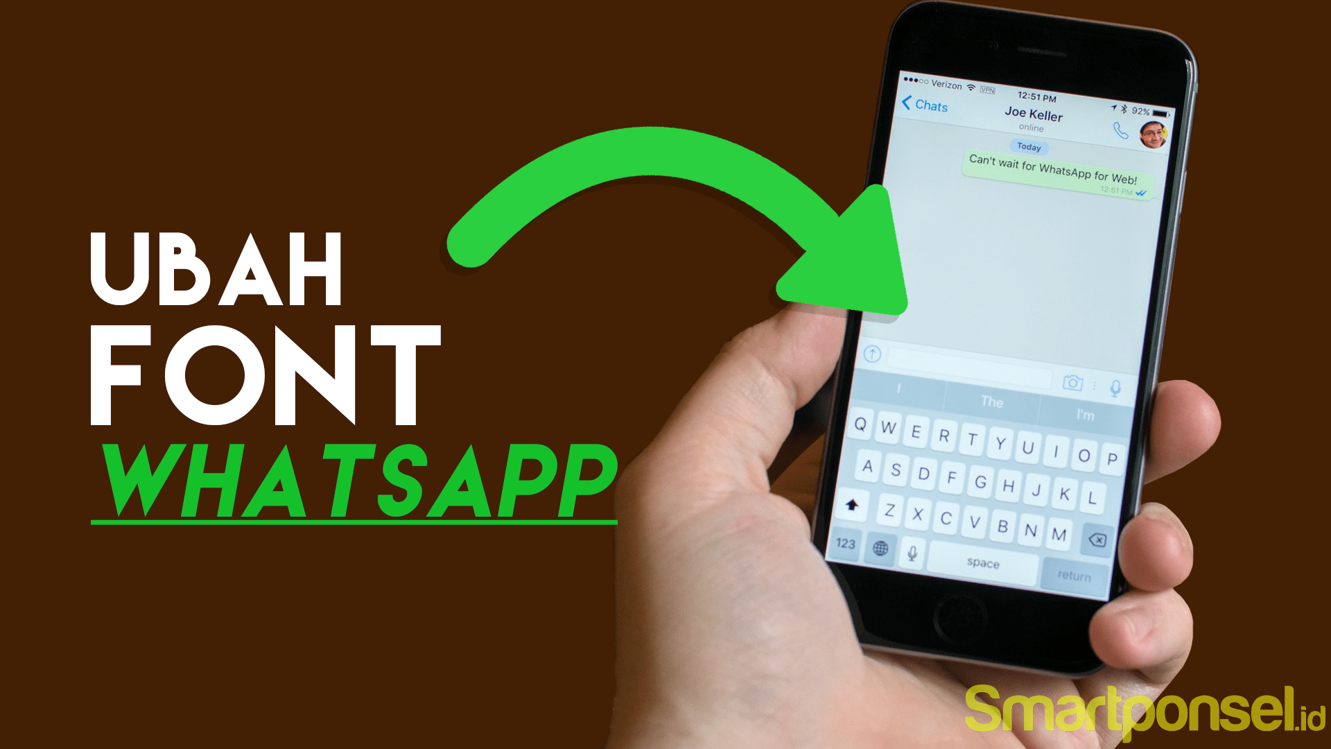 Cara Ubah Font/Huruf Aplikai WhatsApp Tanpa Root