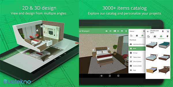 Planner 5D - Aplikasi Desain Rumah di HP Android dan iOS Terbaik Bikin Denah 3D Gratis