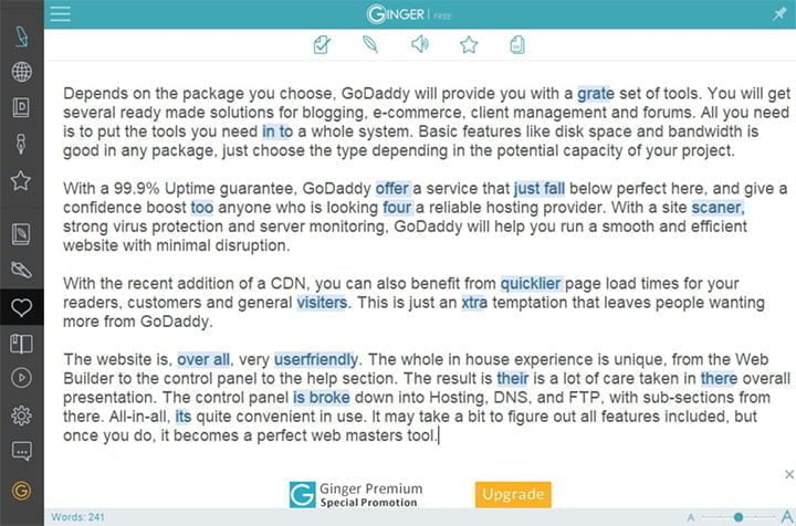 Ginger Grammar Checker Aplikasi Cek Grammar Bahasa Inggris Online Terbaik Gratis
