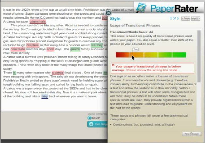 Paper Rater Aplikasi Cek Grammar Bahasa Inggris Online Gratis