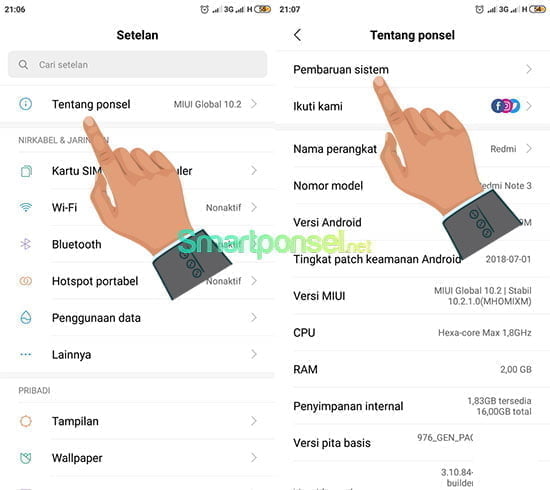 Cara Mengetahui Versi MIUI Smartphone Xiaomi