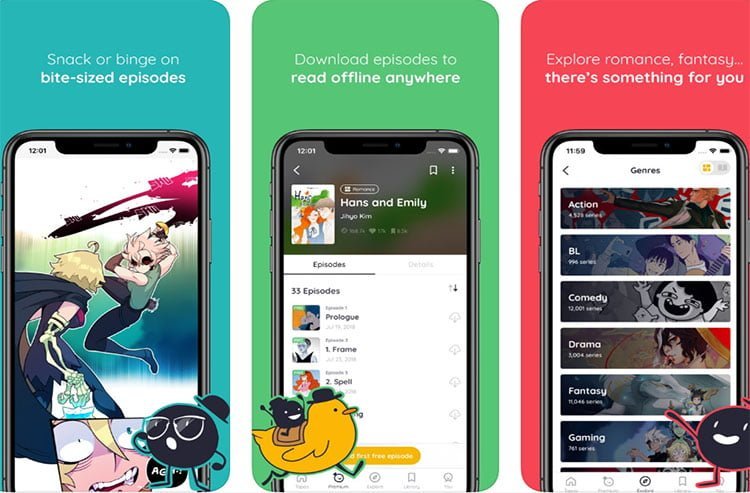 5. Tapas - Aplikasi Baca Webtoon Gratis Bahasa Indonesia di Android & iPhone