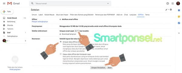 Cara Balas Email Secara Offline di Gmail Tanpa Internet