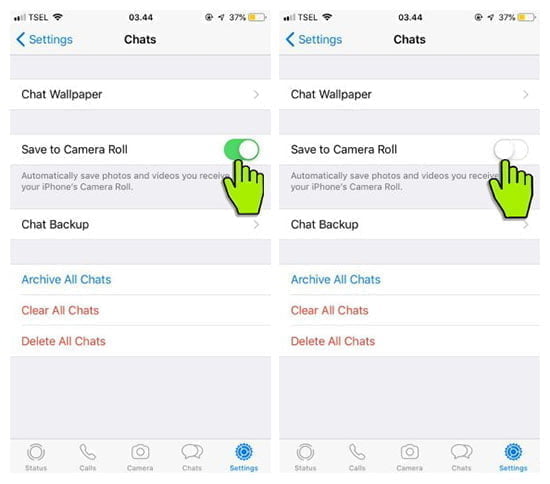Cara Agar Video/Foto WhatsApp Tidak Tersimpan di Galeri iPhone