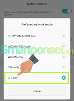 Cara Lock Jaringan 4G Huawei (LTE Only 100% Sukses)