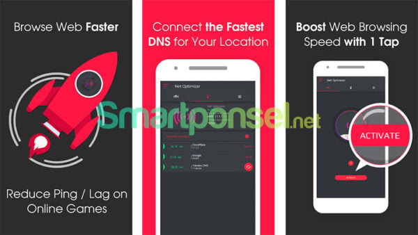 Net Optimizer & Booster - Aplikasi mempercepat koneksi internet hp Android
