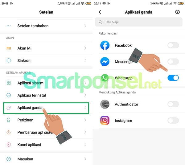 2 Cara Menggunakan 2 WhatsApp Dalam 1 HP Android