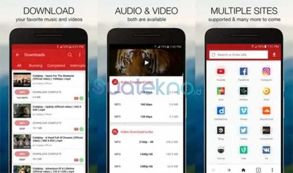 Videoder - Aplikasi Download video YouTube