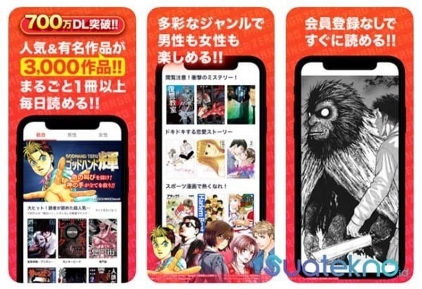Manga Zero Aplikasi Baca Manga di Android/iPhone