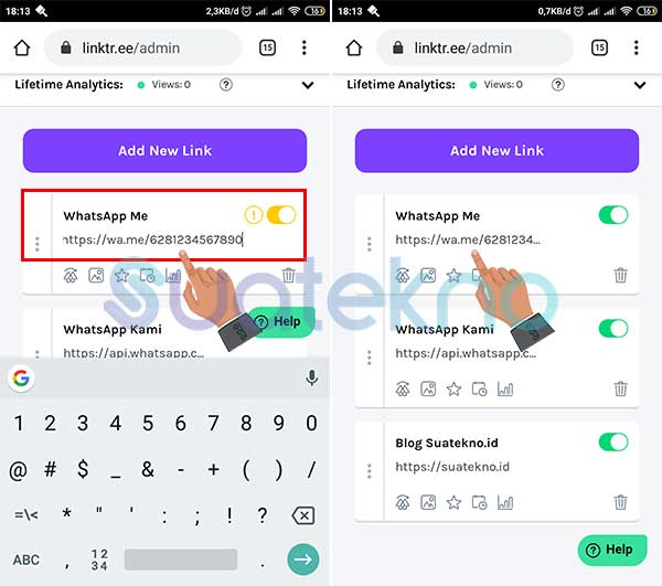 Cara Membuat Linktree Whatsapp Line Twitter Bitly Suatekno Id