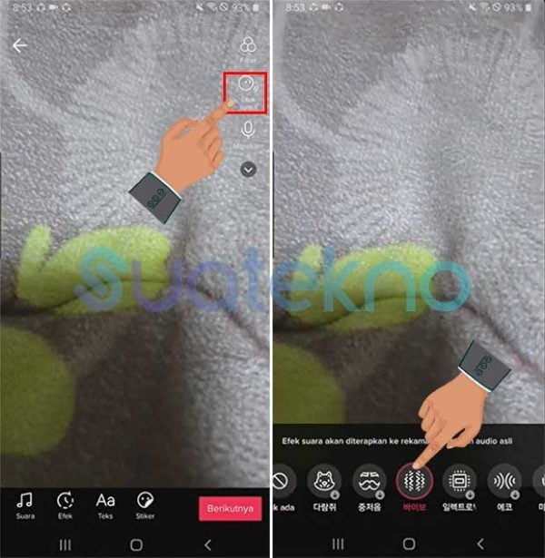 Cara Mengubah Suara TikTok dengan Efek Lucu Bergetar