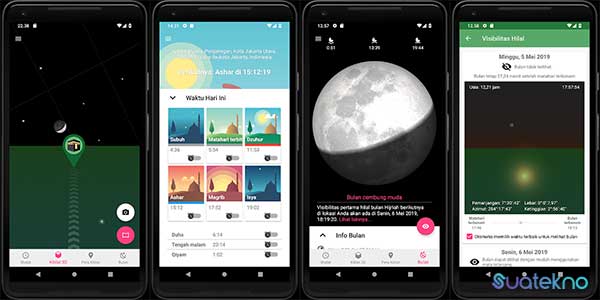 Miqat: Prayer Times, Qiblah, and Hilal Visibility - Aplikasi Pencari Arah Kiblat Akurat di Android dan iOS