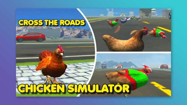 Bermian Game Chicken Simulator: Crossy Road 3d, Rush Hour di HP Android Bermian Game Chicken Simulator: Crossy Road 3d, Rush Hour di HP Android