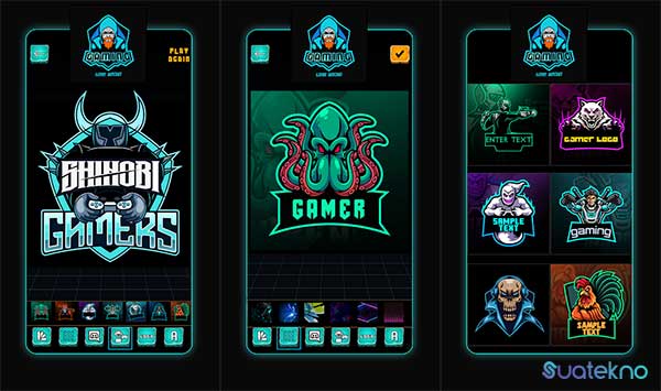 Gaming Logo Design Ideas - Cool Logo Maker - Aplikasi Pembuat Logo Gaming eSport di Android dan iOS