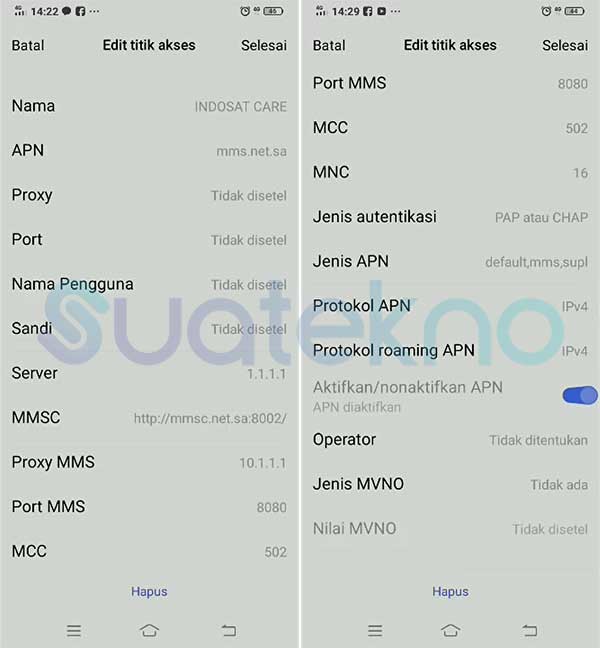 Cara Setting Apn Indosat 4g Tercepat Dan Stabil Di Android Dan Iphone Suatekno Id