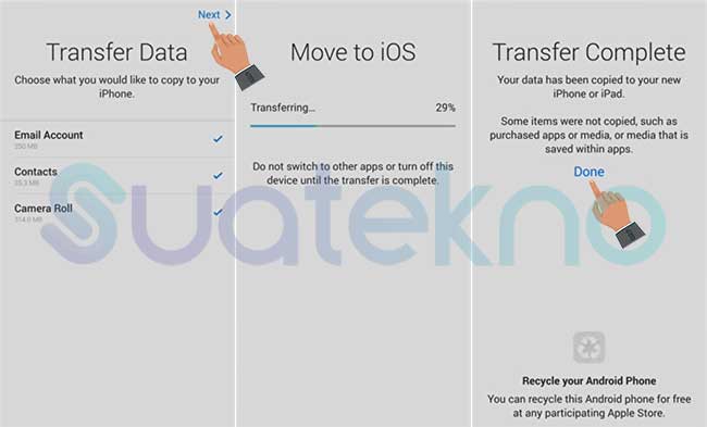 Cara Memindahkan Kontak dan Semua Data dari Android ke iPhone