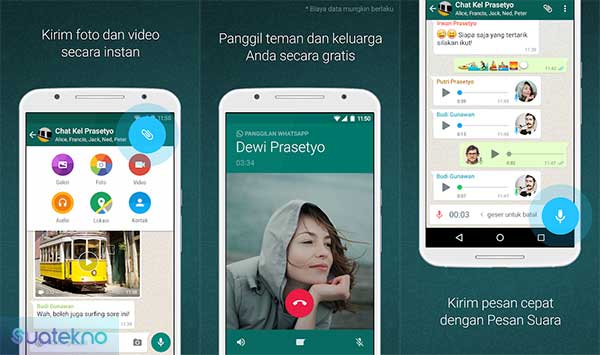 WhatsApp - Aplikasi Chatting Terbaik di Android dan iOS