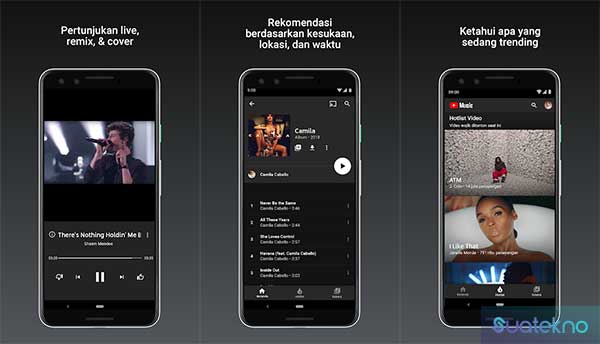 YouTube Music - Aplikasi Pemutar Musik Offline di Android Terbaik