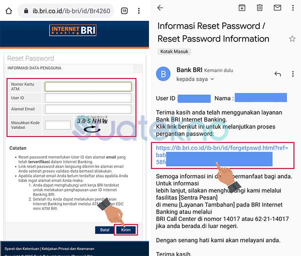 Cara Reset Password Internet Banking BRI yang Terblokir dengan Kode Kesalahan BBR00Q2