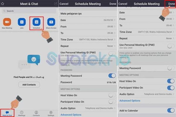 Cara Menggunakan Aplikasi Zoom Menjadi Host Meeting Zoom