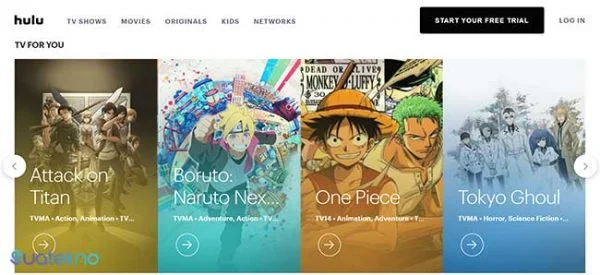 Hulu - Tempat Streaming Nonton Anime Resmi dan Aman