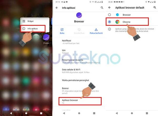 Cara Mengubah Chrome Menjadi Default Browser di Android