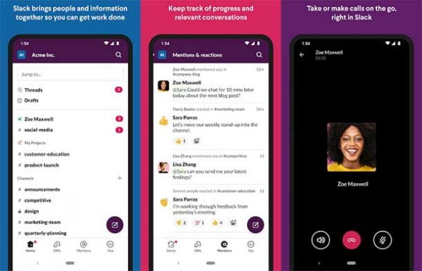 Slack - Aplikasi Chatting Mirip WhatsApp