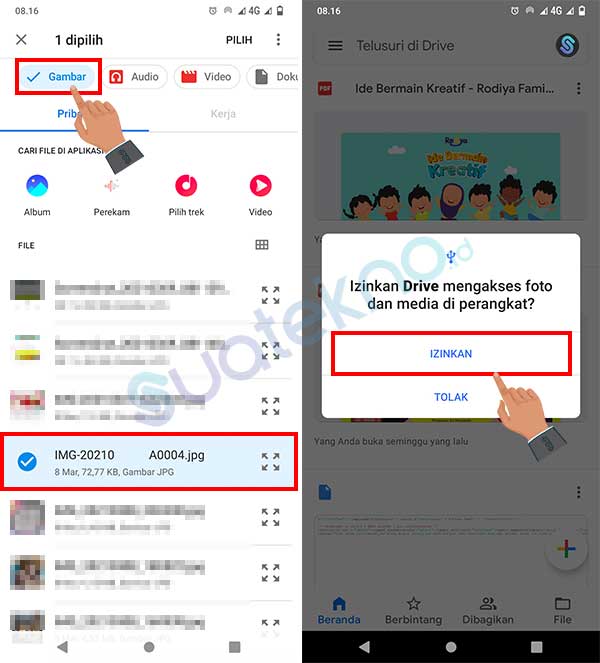 Cara Menyimpan Foto ke Google Drive Lewat HP Android dan iOS | Suatekno