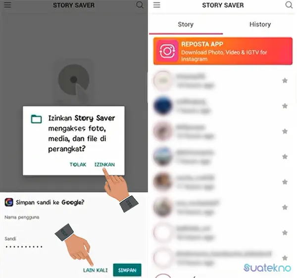 Cara Download Instastory dengan Aplikasi Story Saver